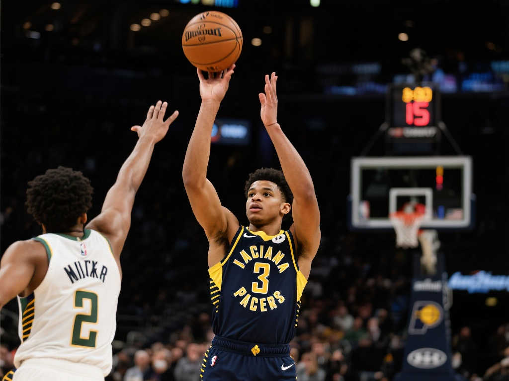 隐藏的绝杀之王？哈利伯顿频献神奇时刻：本季2次三分绝杀+上篮击溃雄鹿